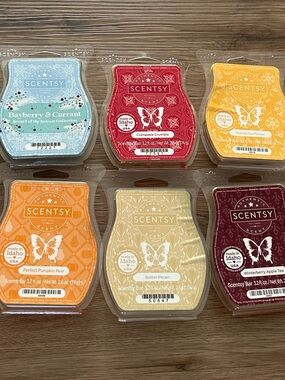 Assortment of 10 Scentsy Wax Melt Bars